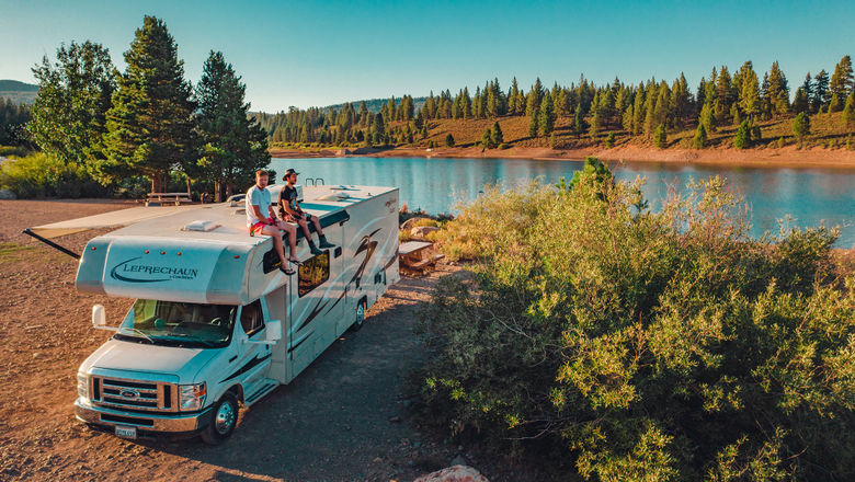 Almost half (45%) of travelers in a recent survey conducted for RVShare included recreational vehicles in their top three types of accommodations. Photo Credit: Courtesy of RVshare