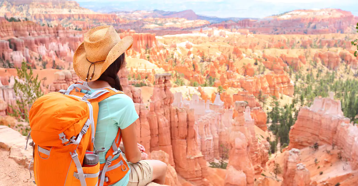 Take in the views at Bryce Canyon National Park in Utah.
