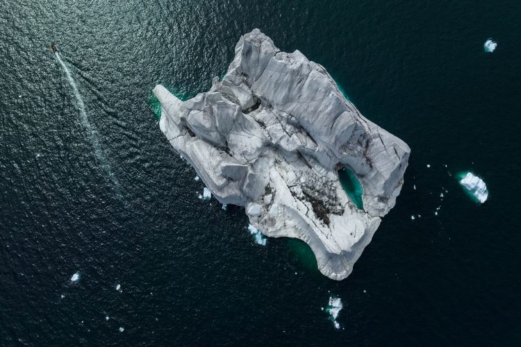 Incredible icebergs seen on a Seabourn Venture expedition to