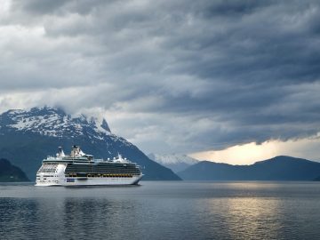 cruise ship in Norway