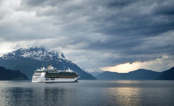 cruise ship in Norway
