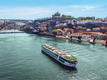 The Emerald Radiance on the Douro River