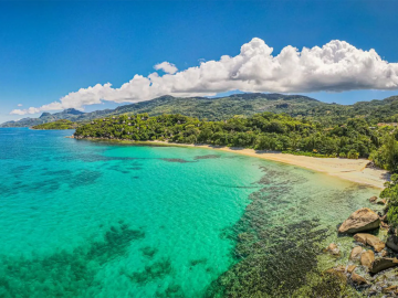 Seychelles coastline