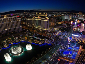 Photo of las vegas at night