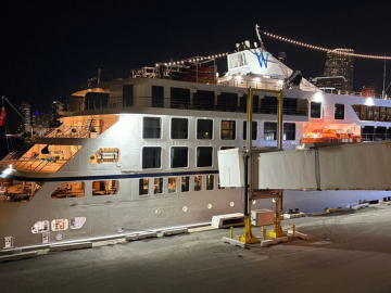 The Star Seeker docked at PortMiami on Jan 15. Photo Credit: Tom Stieghorst