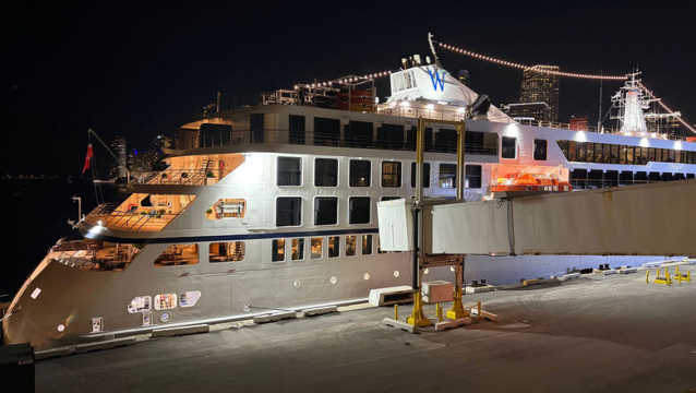 The Star Seeker docked at PortMiami on Jan 15. Photo Credit: Tom Stieghorst