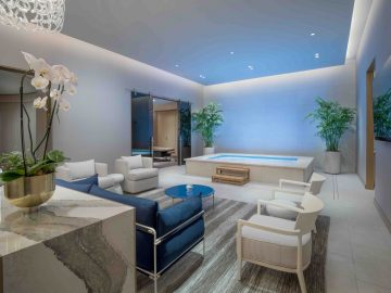 The Supernova Suite at the Fontainebleau's Lapis Spa