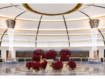 Interior Lobby at FONTAINEBLEAU LAS VEGAS