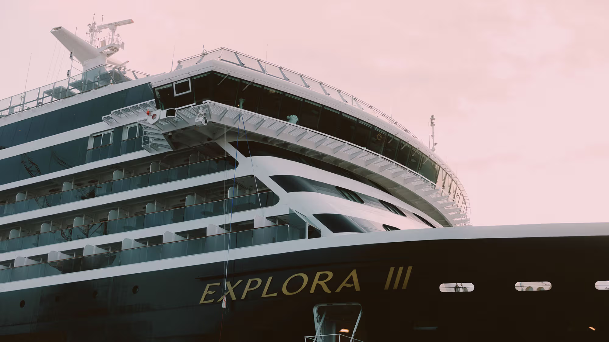 The Explora III is the longest ship in Explora's fleet. Photo Credit: Explora Journeys